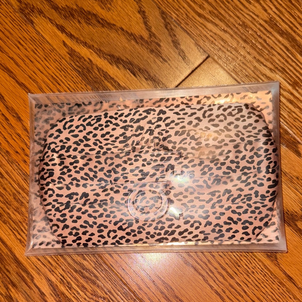 Slip Leopard Print Face Mask